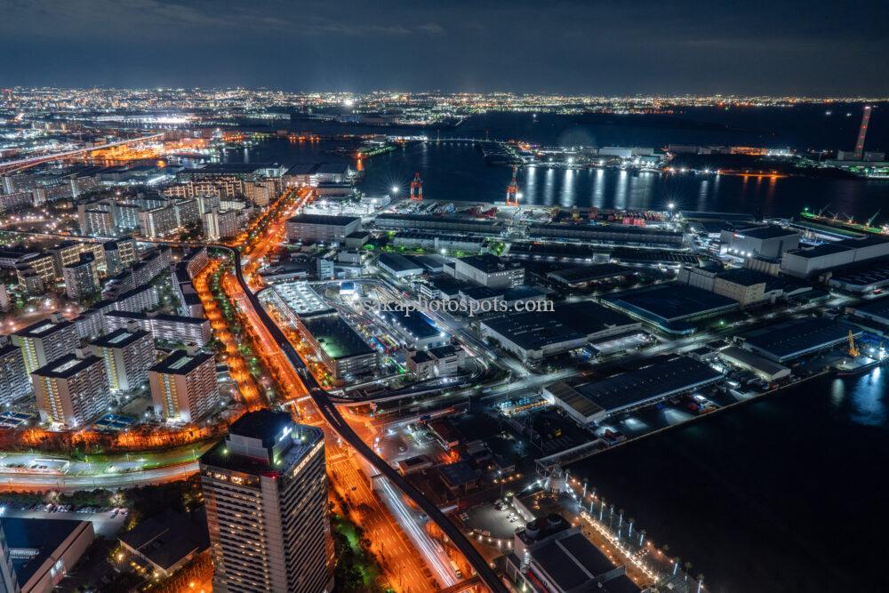 さきしまコスモタワー展望台の夜景