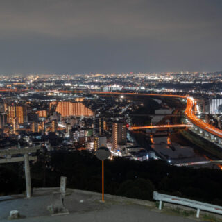 五月山秀望台の夜景