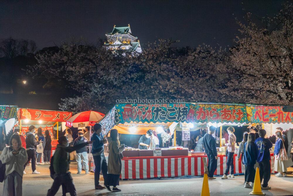 大阪城公園の桜